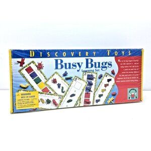 Busy Bugs Discovery Toys Learning Set Ages 3+ Preschool Matching Game